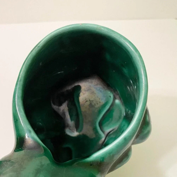 Vintage Frog Planter with Shoes 6 Inch Long Flaws - Picture 9 of 16